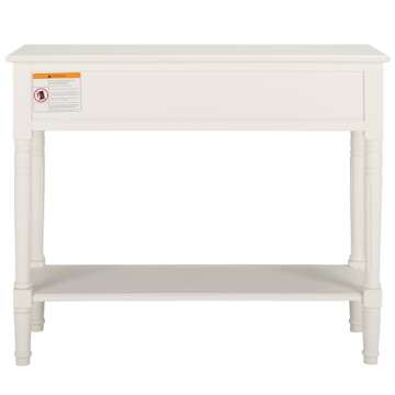 Safavieh Samantha Distressed Cream Console Table with Storage