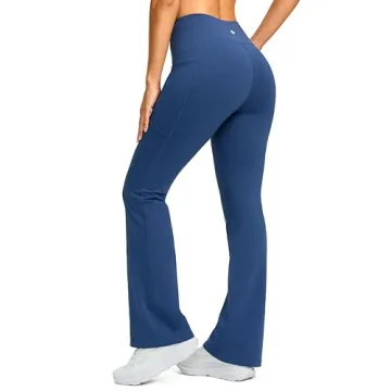 Fleece Lined Women's High Waist Flare Leggings