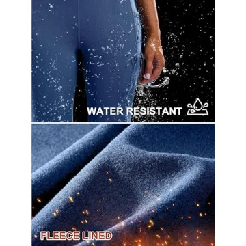 Fleece Lined Women's High Waist Flare Leggings