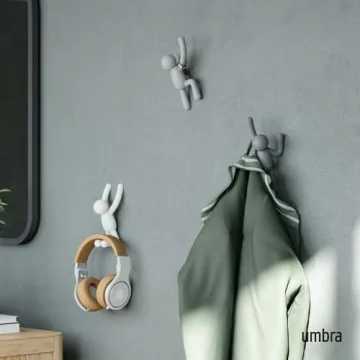 Umbra Buddy Wall Hooks Set of 3 Fun Functional Coat Hooks