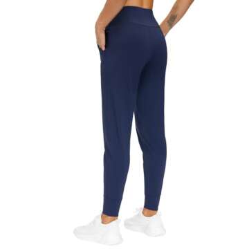 THE GYM PEOPLE Women's Joggers Pants Lightweight Athletic Leggings Tapered Lounge Pants for Workout,...