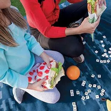 Lunchskins Eco-Friendly Sealable Sandwich Bags - 50 Pack