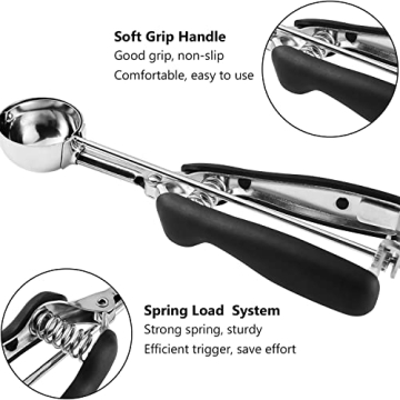 JUNADAEL J Small Cookie Scoop for Perfect Cookies