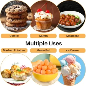 JUNADAEL J Small Cookie Scoop for Perfect Cookies