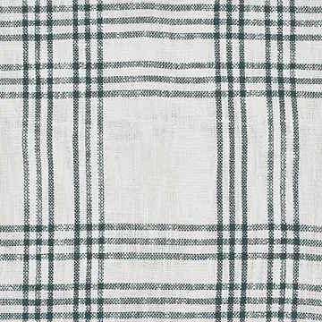 VHC Brands Pine Grove Plaid Christmas Stocking for Christmas Decorations with Hanging Loop Fireplace Holiday Gifts - 12x20, Green White