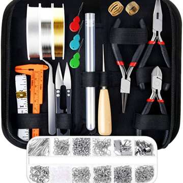 Paxcoo Jewelry Making Kit for DIY Projects