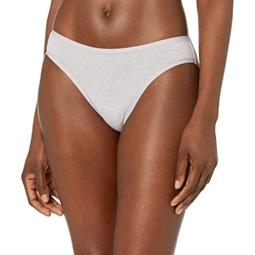 Amazon Essentials Women's Cotton Bikini Briefs Pack of 6