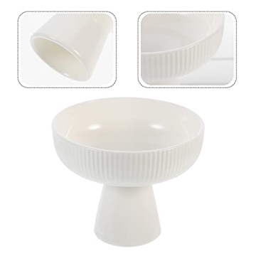 Yardwe Ceramic Fruit Bowl - Stylish Decorative Kitchen Bowl