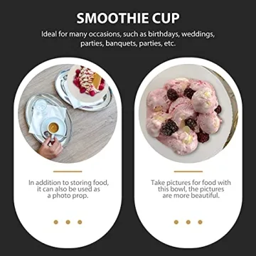 Yardwe Ceramic Fruit Bowl - Stylish Decorative Kitchen Bowl