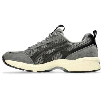ASICS Sportstyle Unisex GEL-1090V2 Truffle Grey/Black Men's 10.5, Women's 12 Medium