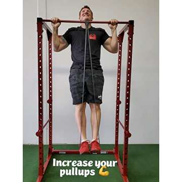 THE X BANDS Long Resistance Bands - Squat Bands - Booty Band - Pull Up Bands - Loop Bands - Fitness Bands Resistance Long - Rubber Resistance Bands - Extra Strong Resistance Bands - 50 Lb Black…