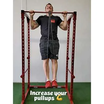 THE X BANDS Long Resistance Bands - Squat Bands - Booty Band - Pull Up Bands - Loop Bands - Fitness Bands Resistance Long - Rubber Resistance Bands - Extra Strong Resistance Bands - 50 Lb Black…