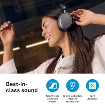 Sennheiser Momentum 4 Wireless Headphones - Renewed