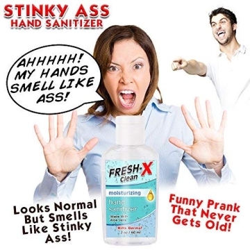 Stinky Hand Gel Prank: Smells Horrible, Looks Normal!