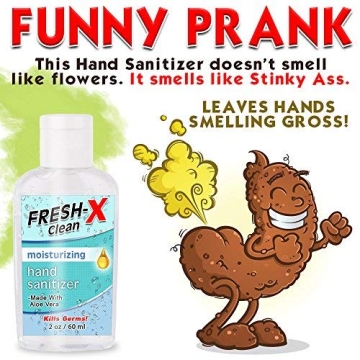 Stinky Hand Gel Prank: Smells Horrible, Looks Normal!