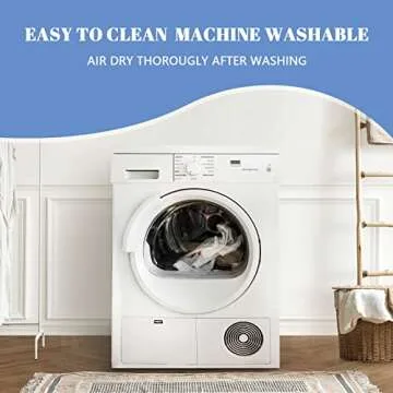 Homemate Bed Pillows for Sleeping - Queen Size(20"x28") Set of 4 Pillows Allergy Friendly Microfiber Shell Fluffy Down Alternative Filling Breathable Pillow Suitable Back Stomach or Side Sleepers