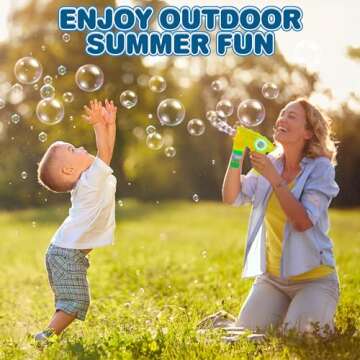 ArtCreativity Light Up Bubble Blaster Set for Kids