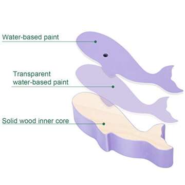 HahaGift Toddler Toys for 2-5 Year Old Boys, Ocean Toys Wooden Stacking Games for Boys Gifts for 2 3 4 Year Old Boys Girl Montessori Stem Boy Toys Birthday Toys for Kids Toddlers Age 2-4