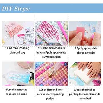 Hestarcul Diamond Painting Kit for Relaxation & Art