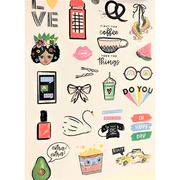 All The Fun Things Sticker Book - 180 pcs of Creativity