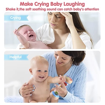 7-inch Wooden Rain Stick for Infants Sensory Play