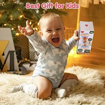 7-inch Wooden Rain Stick for Infants Sensory Play