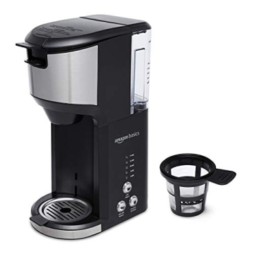 Amazon Basics Single Serve Coffee Maker Dual Brew Options
