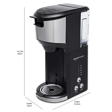 Amazon Basics Single Serve Coffee Maker Dual Brew Options