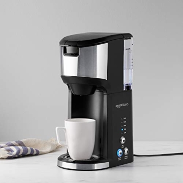 Amazon Basics Single Serve Coffee Maker Dual Brew Options