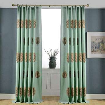 Iron Curtain Rod for Windows 72 to 144, Kitchen Set Metal Rod, Single Window Treatment Curtain Rod 1 Inch Diameter Ball Finials, Drapery Rods 72-144" Adjustable Industrial Curtain Rods Antique Brass