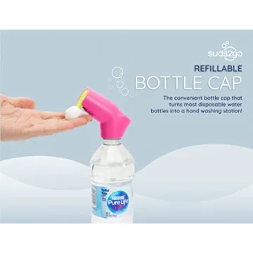 Suds2Go Refillable Caps - Portable Hand Washing Solution