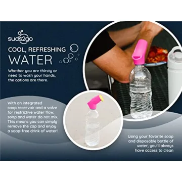 Suds2Go Refillable Caps - Portable Hand Washing Solution