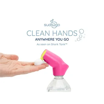 Suds2Go Refillable Caps - Portable Hand Washing Solution