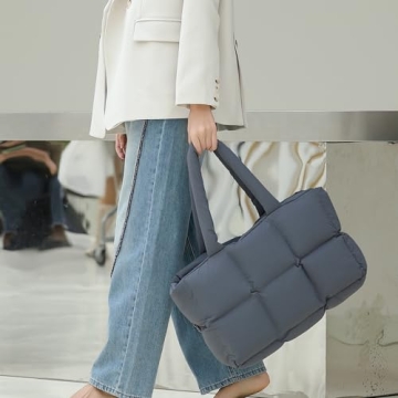 Herald Puffer Tote Bag for Women - Chic & Functional Handbag