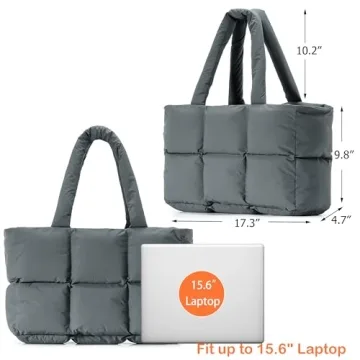 Herald Puffer Tote Bag for Women - Chic & Functional Handbag