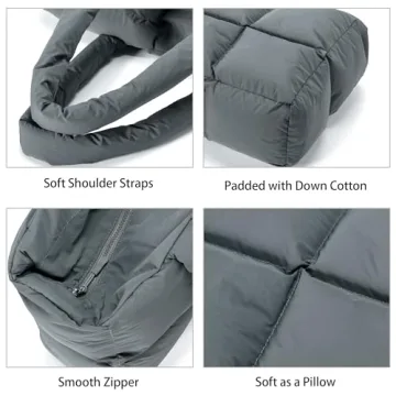 Herald Puffer Tote Bag for Women - Chic & Functional Handbag