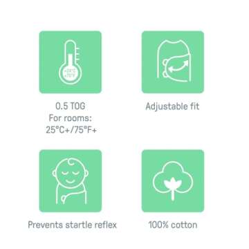 SwaddleMe Original Swaddle - Size Small/Medium, 0-3 Months, 3-Pack (Yellow Stripe) Easy to Use Newbo...