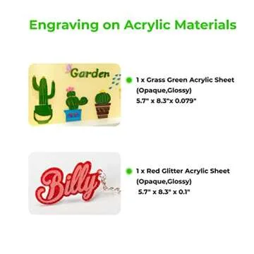 xTool Laser Material Box Pro - 172 DIY Laser Materials