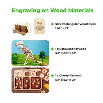 xTool Laser Material Box Pro - 172 DIY Laser Materials