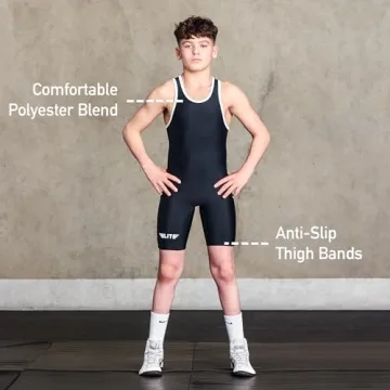 Elite Sports Kids Wrestling Singlet for Young Athletes