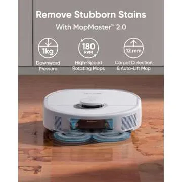 eufy X10 Pro Omni Robot Vacuum & Mop - 8,000 Pa Suction