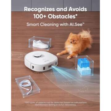 eufy X10 Pro Omni Robot Vacuum & Mop - 8,000 Pa Suction