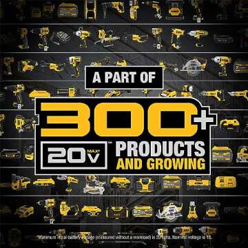 DEWALT 20V MAX Cordless Drill, Impact Driver, 2-Tool Power Tool Combo Kit, Brushless Power Tool Set ...