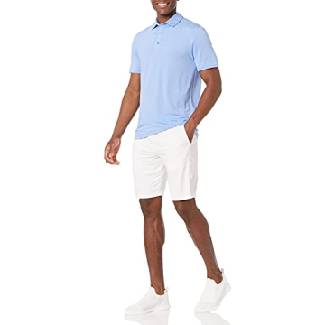 Amazon Essentials Slim-Fit Tech Stretch Polo Shirt
