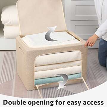 Stylish Foldable Storage Bins for All Your Needs