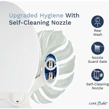 LUXE Bidet Neo 120 Non-Electric Toilet Attachment