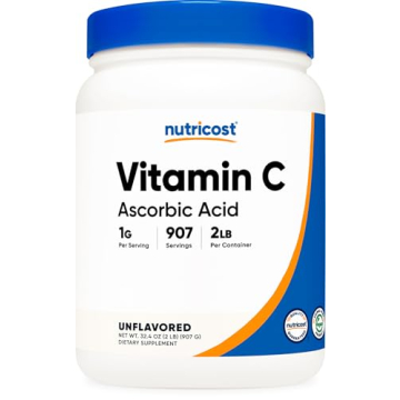 Nutricost Vitamin C Powder 2 LBS - Antioxidant Powerhouse and More