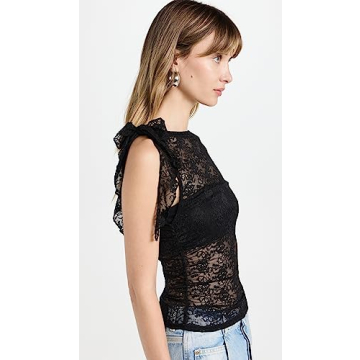 Lioness Women's Rendezvous Top - Chic One-Shoulder Lace Style