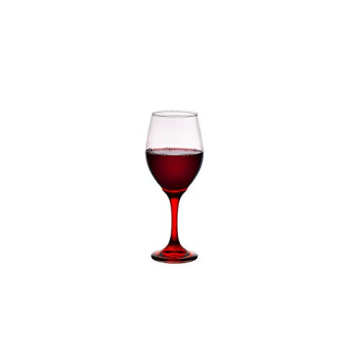 Trinkware Colored Stem Wine Glasses - Fun & Durable Set