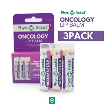 Organic Oncology Lip Balm for Hydration and Care